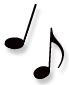 Music notes