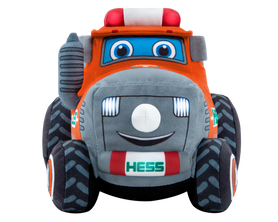 My Plush Hess Truck: 2025 Farm Tractor head on view